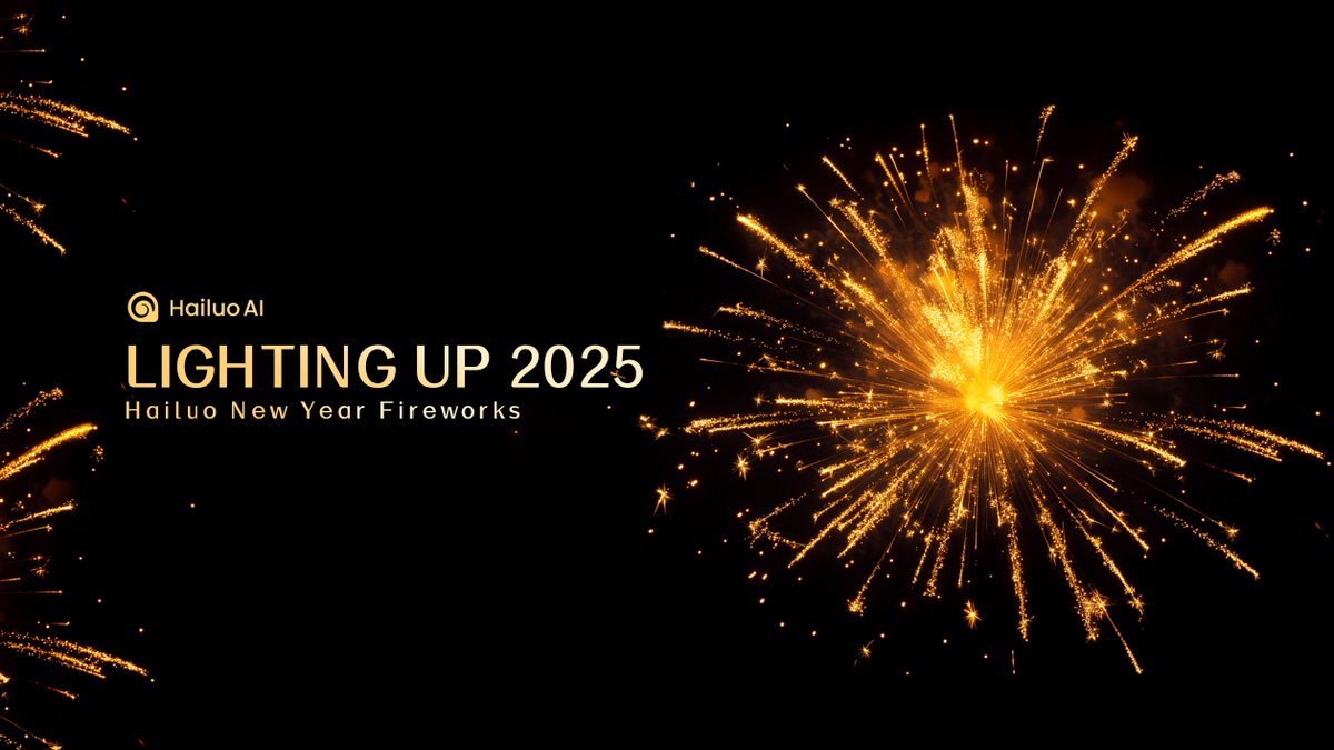 Hailuo New Year – Let’s Set 2025 on Fire!